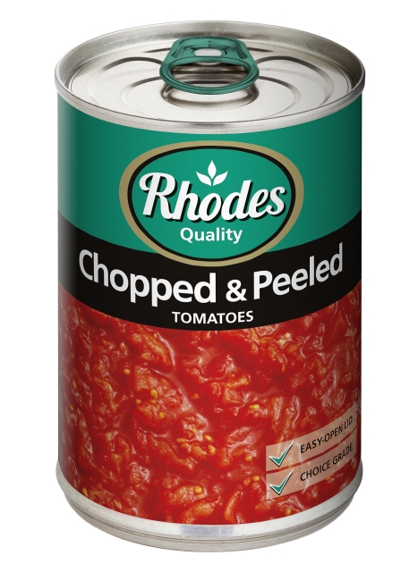 RHODES TOMATO CHOPPED PEELED | Econofoods