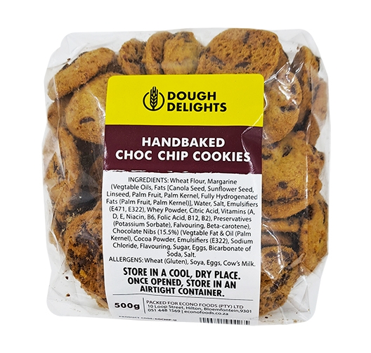 COOKIES CHOCKOLATE CHIP DOUGH DELIGHTS | Econofoods