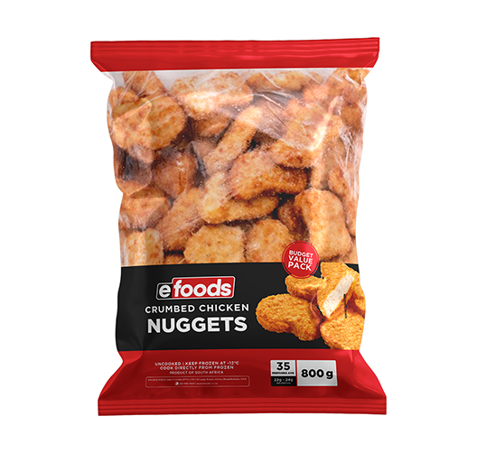 EFOODS BUDGET CRUMBED CHICKEN NUGGETS Econo Foods