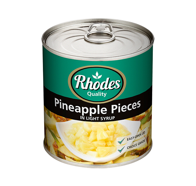 RHODES PINEAPPLE PIECES Econo Foods