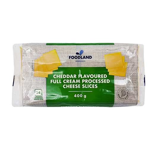 FOODLAND CHEDDAR CHEESE SLICES Econo Foods