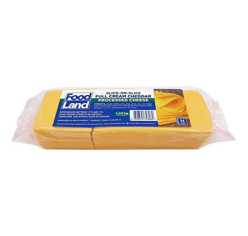 Foodland Processed Chedder Cheese Slices Econo Foods