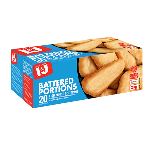 I&J BATTERED MINCED PORTIONS Econo Foods