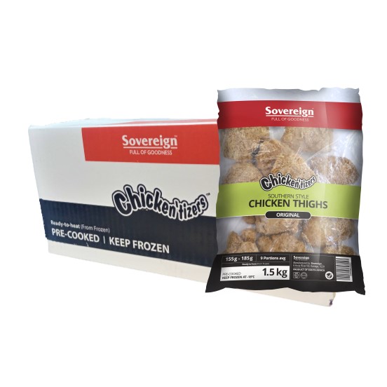 SOVEREIGN SOUTHERN STYLE CHICKEN THIGHS Econo Foods