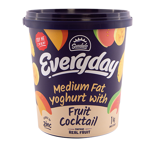 SUNDALE FRUIT COCKTAIL YOGHURT Econo Foods