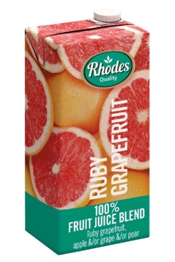RHODES RUBY GRAPE FRUIT JUICE