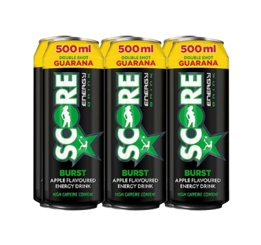 SODA SCORE ENERGY DRINK BURST 6X500ML