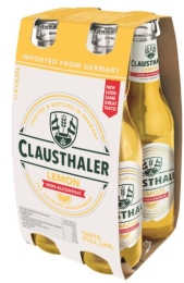 CLAUSTHALER LEMON BEER ALCOHOL FREE