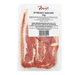 FREYS STREAKY BACON (CHILLED)