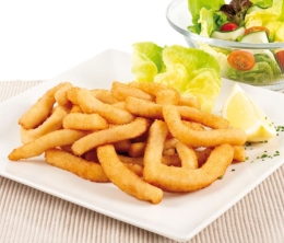CALAMARI CRUMBED STRIPS