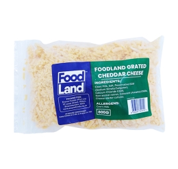 FOODLAND CHEDDER GRATED CHEESE