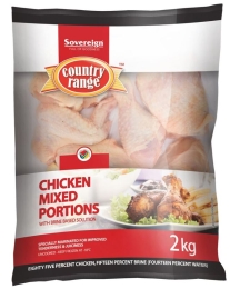 COUNTRY RANGE CHICKEN MIXED PORTIONS (FROZEN)