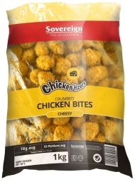 SOVEREIGN S/STYLE CRUMBED CHICKEN CHEESY BITES (FR