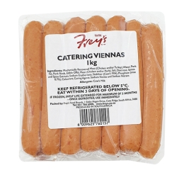 FREYS CATERING SMOKED VIENNAS (CHILLED)