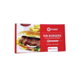 EFOODS BUDGET MARINATED RIB BURGERS