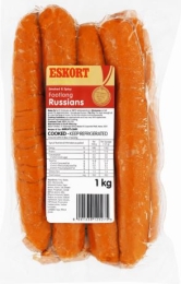 ESKORT FOOTLONG SMOKED RUSSIANS (CHILLED)