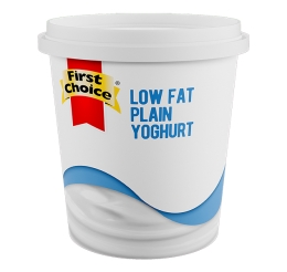 FIRST CHOICE PLAIN LOW FAT YOGHURT