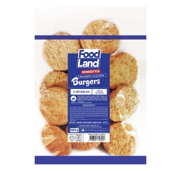FOODLAND CRUMBED CHICKEN  BURGER