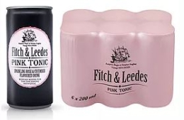 FITCH AND LEEDS PINK TONIC 6X200ML