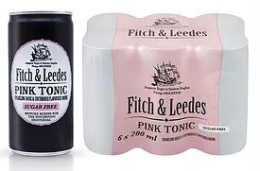 FITCH & LEEDS PINK SUGER FREE
