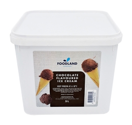 FOODLAND FULL CREAM CHOCOLATE ICE CREAM (FROZEN)