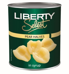 LIBERTY PEAR HALVES IN SYRUP