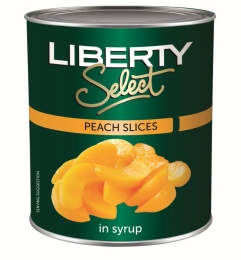 LIBERTY PEACH SLICES IN SYRUP