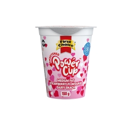 FIRST CHOICE SNACK POWER CUP STRAWBERRY