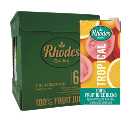 RHODES TROPICAL FRUIT JUICE