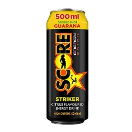 SODA SCORE ENERGY DRINK STRIKER