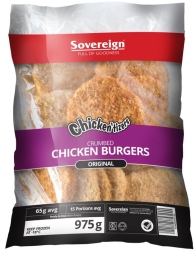 SOUTHERN STYLE CHICKEN BURGER CRUMBED (FROZEN)