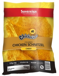 SOUTHERN STYLE CRUMBED CHICKEN CHEESY SCHNITZELS