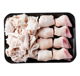 SHEEP OFFAL CLEANED TRIPE AND TROTTERS