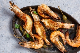 VANNAMEI CUT AND DEVEINED CLEANED PRAWNS (FROZEN)